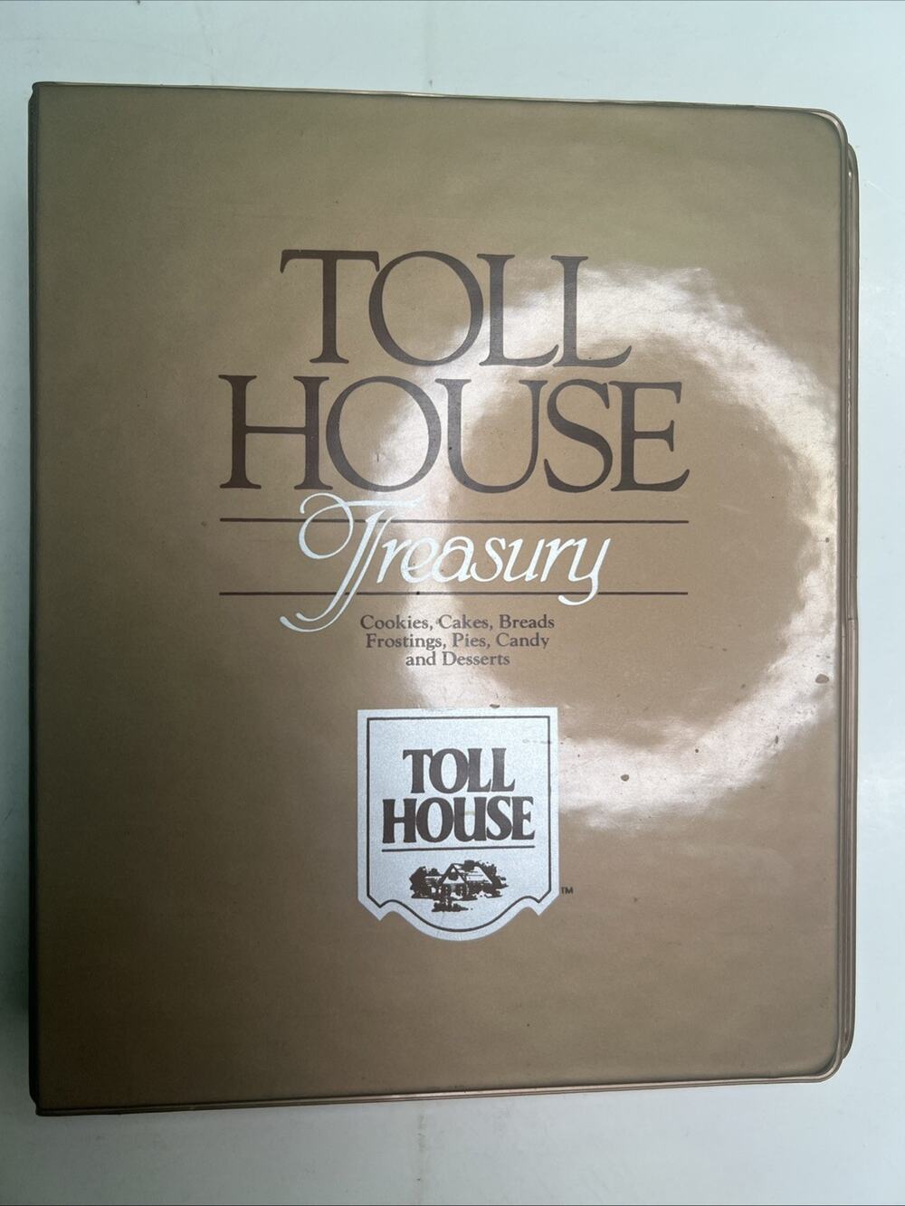 Toll House Treasury Cookies Cakes Pies Breads Frostings Cookbook 1986 Binder
